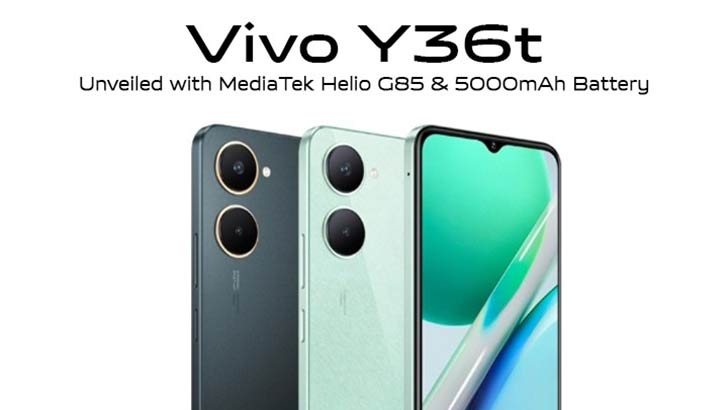 Vivo Y36t Unveiled In China With Helio G85 Android 14 And 5000 MAh