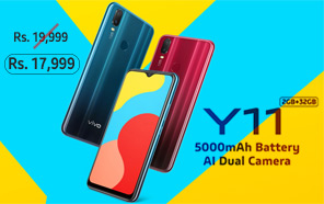 Vivo Y11 Both Variants Get Rs 2,000 Price Cut in Pakistan; Now Available at Attractive Discounted Prices 