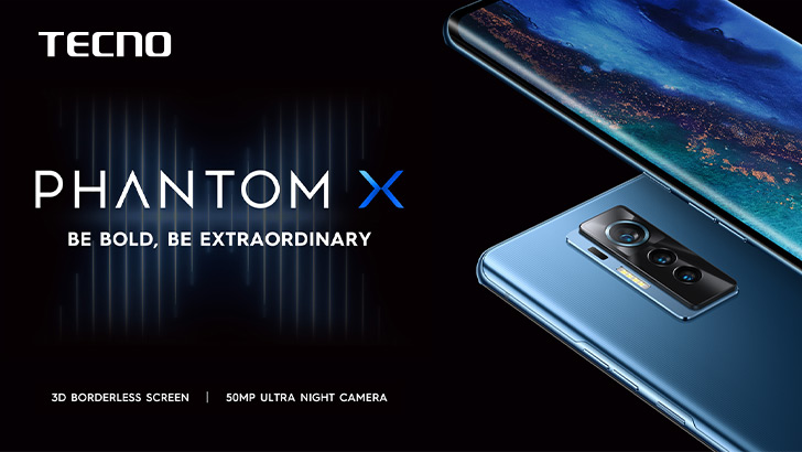 Tecno Phantom X Formally Launches Today Premium Cameras Fluid Display