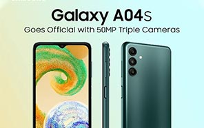 Samsung Galaxy A04s Goes Official with 50MP Camera and 5000mAh Cell 