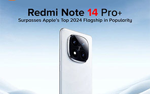 Xiaomi Redmi Note 14 Pro+ Outranks the iPhone 16 Pro Max in Trending Charts 