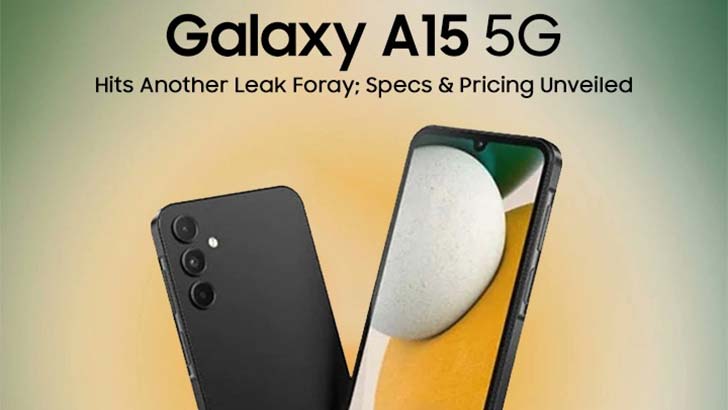 Samsung Galaxy A15: Samsung Galaxy A15 5G with 5000 mAh battery, Android 14  launched in India: Price, Specs and More