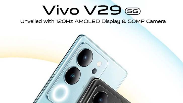 Vivo V29 5G Announced Overseas; Curved-AMOLED, 50MP Selfie-cam, 80W ...