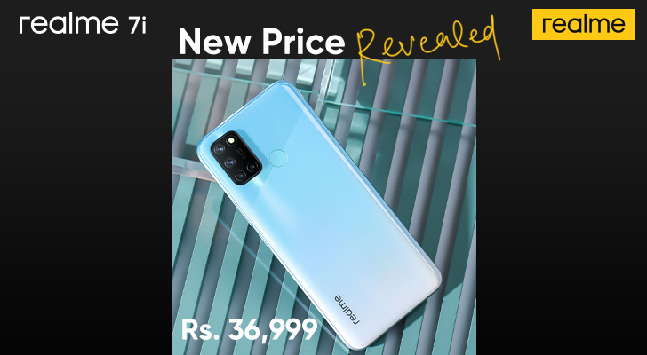 Realme 7i Price in Pakistan Cut by Rs 3,000; Now Available