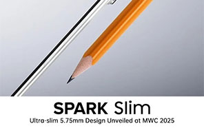 Tecno Spark Slim Concept Debuts with a Mind-Blowing 5.75mm Thin Profile