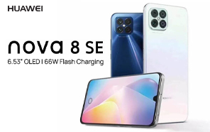 Huawei Nova 8 SE Announced: 66W Fast Charging, OLED Screen, and 64MP Quad-camera 