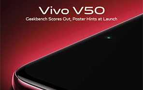 Vivo V50 Tested on Geekbench, Leaked Poster Hints at Nearing Launch 