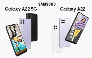Samsung Galaxy A22 and Galaxy A22 5G Officially Unveiled; Meet the Cheapest 5G Galaxy Yet 