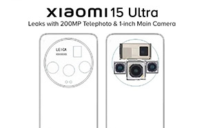 Xiaomi 15 Ultra Design Schematic Shows Tightly Packed 200MP Telephoto & 1” Main Sensor 