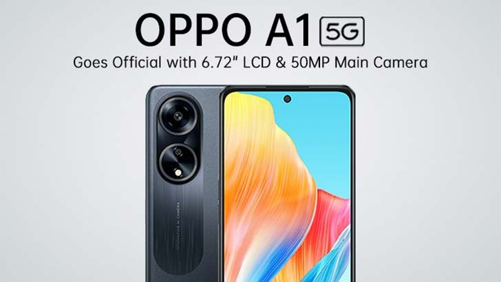 Oppo A1 5G Officialized Android 13 Support SD 695 Chip