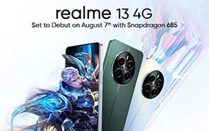 Realme 13 4G Launch Teased for August 7th; Features Snapdragon 685 & AMOLED  