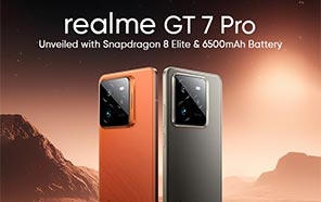 Realme GT 7 Pro Debuts; Snapdragon 8 Elite, 6500mAh Si/C Battery, 50MP 3X Periscope