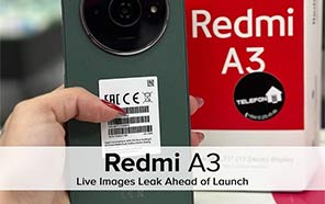 Xiaomi Redmi A3 Live Images Gone Viral; Bigger Display, Circular Camera, and Nifty Specs 