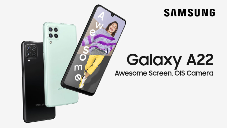 Samsung Galaxy A22 Price in Pakistan; Now Available Featuring 90Hz OLED ...