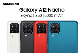 Budget-friendly Samsung Galaxy A12 Nacho Makes its Debut with Exynos 850 Chipset 