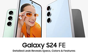 Samsung Galaxy S24 FE Exposed to the Core with Press Renders, Color Options & Specs 