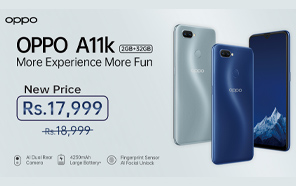 Oppo A11k is Now Available at a Discounted Rate in Pakistan, Save up to Rs. 1,000 