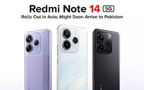 Xiaomi Redmi Note 14 Rolls Out in Asia; Pakistani Debut Likely Around the Corner 