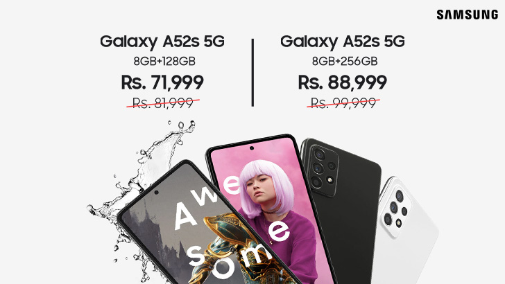 Samsung Galaxy A52s 5G Price in Pakistan Dropped; Save Up to Rs 10,000 ...