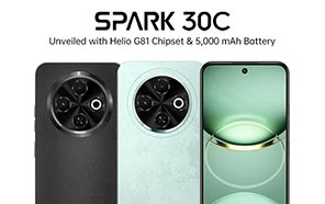 Tecno Spark 30C Debuts with Smooth 120Hz Display and Helio G81 Chipset in Tow