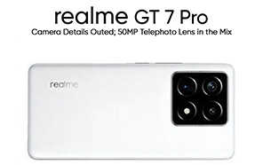 Realme GT 7 Pro Leaks with Full Camera Details; 50MP Telephoto Lens in the Mix 