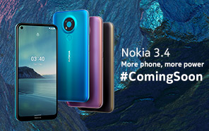 Nokia 3.4 is Coming to Pakistan Soon; Punch-hole display, Triple Camera, and Powerful Chipset for a Modest Price 