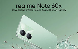 Realme Note 60x Debuts; A Familiar Package with 90Hz Screen & 5000mAh Battery 