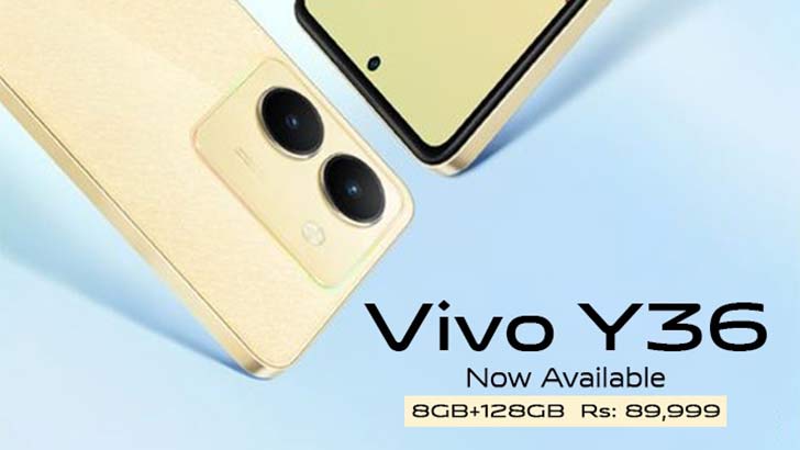 All New vivo Y36 Launched in Pakistan with Impeccable Performance and Cool  Design