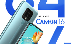 Tecno Camon 16 Coming to Pakistan by the End of October; Excellent Value for Money 