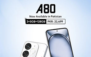 Itel A80 Now Available in Pakistan with 120Hz LCD, 5000mAh Cell, and 128GB Storage 