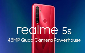 Realme 5s debuting on November 20, Renderings Reveal a 48MP Quad-camera Setup  