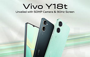 Vivo Y18t Debuts with Segment's Brightest 90Hz LCD, 50MP Camera, IP54-rating 