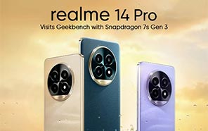 Realme 14 Pro Shows up on Geekbench with 8GB RAM & Snapdragon 7s Gen 3 