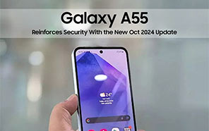 Samsung Galaxy A55 Reinforces Security With the New October 2024 Update 