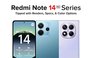 Xiaomi Redmi Note 14 4G & Note 14 Pro 4G Tipped with Renders, Specs, and Color Options