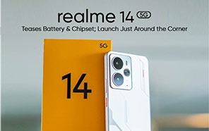 Realme 14 5G Teases Battery & Chipset, Official Launch Just Around the Corner 