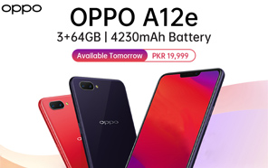 Oppo A12e Goes on Sale in Pakistan, Simply a Rebranded Oppo A3s With a Discount 