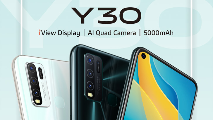 vivo y30 quad camera