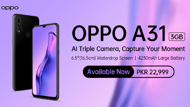 oppo a31 3gb