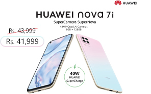 Huawei's Nova 7i Gets a Rs. 2,000 Price Cut in Pakistan; Now Retailing at Rs. 41,999 