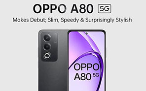 Oppo A80 5G Makes Debut; Slim, Speedy, and Surprisingly Stylish for its Price 