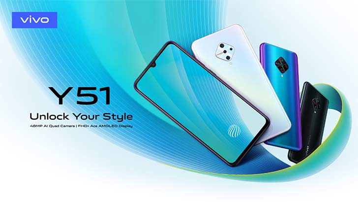 Vivo Launches Y51 in Pakistan, The Perfect Blend of Style ...