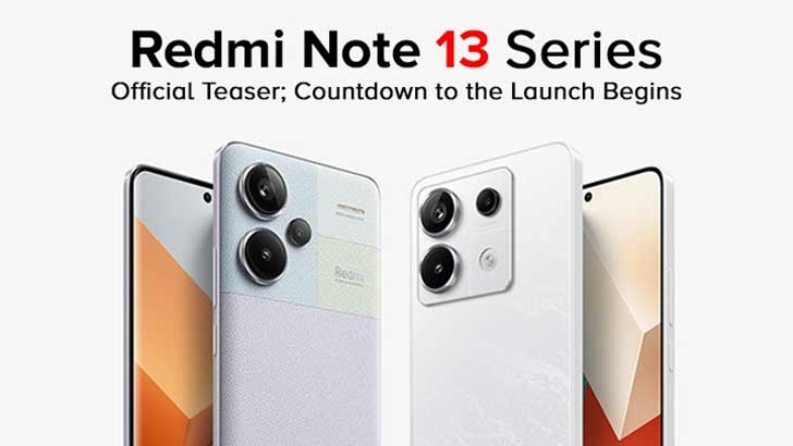 Xiaomi Redmi Note 13 Series Official Teaser; Countdown to the Launch Begins  - WhatMobile news