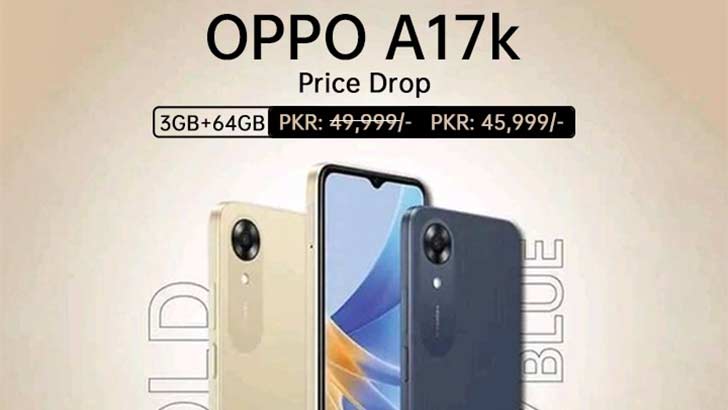 Oppo A17 (4/64GB) Re-emerges in Pakistan with a Price Drop Twist — Rs  13,000 Discount - WhatMobile news