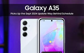 Samsung Galaxy A35 Picks Up the September 2024 Update Way Behind Schedule