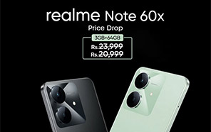 Realme Note 60x Price Cut in Pakistan; Save Rs 3,000 on Retail