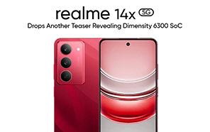 Realme 14x Drops Another Teaser Revealing Dimensity 6300 SoC; Launching Soon 