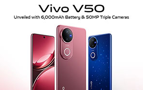 Vivo V50 Debuts with Quad-curve OLED, 90W Charging, Triple 50MP Cameras 