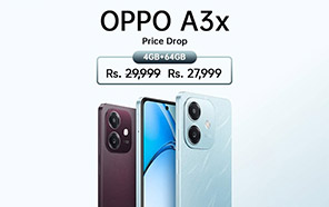 Oppo A3x Price Slashed in Pakistan; Rs 2,000 Discounted on 64GB Option 