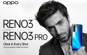 Oppo Reno 3 4G Variant Announced with Helio P90 and 48MP Camera; Launching In Pakistan Tomorrow Along with Reno 3 Pro 